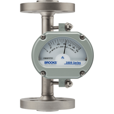 Brooks Instrument Variable Area Flow Meter, MT3809G Series